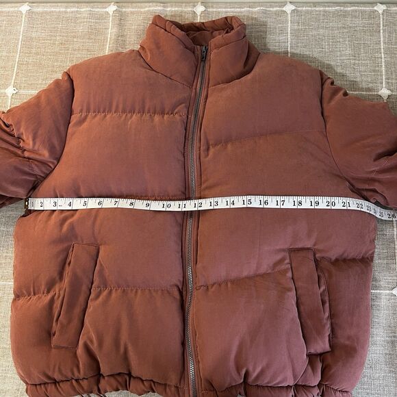 Native Youth Avery Puffer Jacket Coat Mauve Dusty Rose Women’s M - Picture 7 of 12